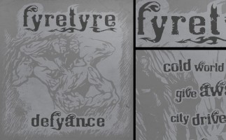 Fyretyre - Defyance EP // CD-Artwork